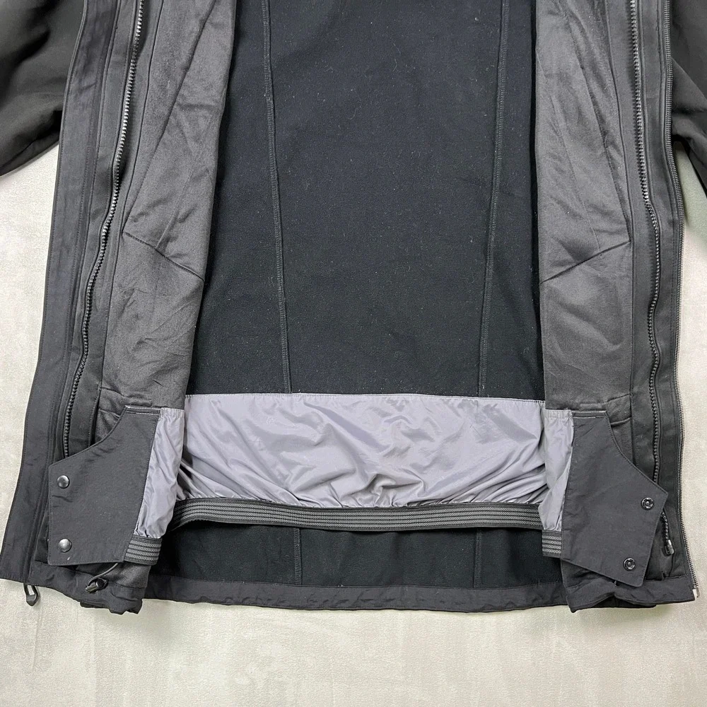 The North‎ Face Apex Bionic Softshell Jacket Mens S Black Full Zip Outdoor